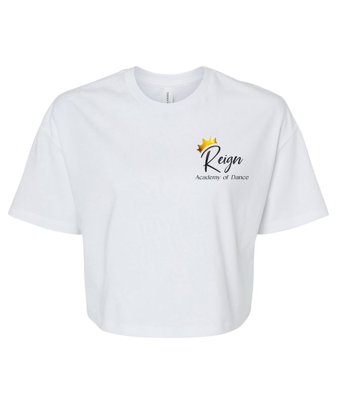 Cropped Cotton T-Shirt