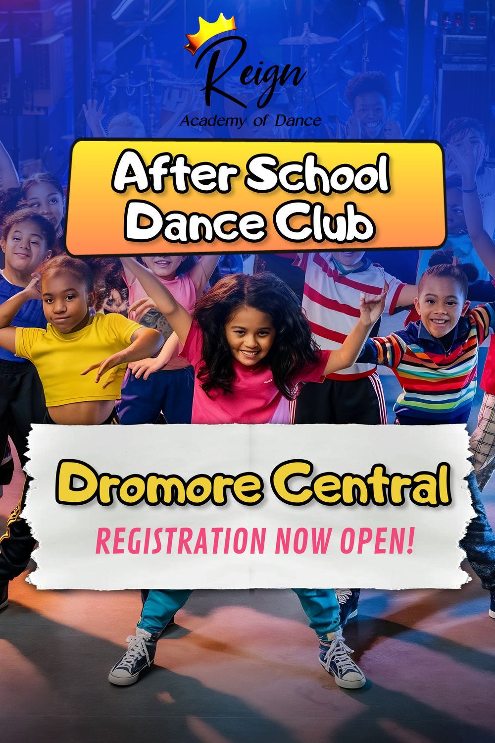 Dromore Central Dance Club Registration Halloween Term