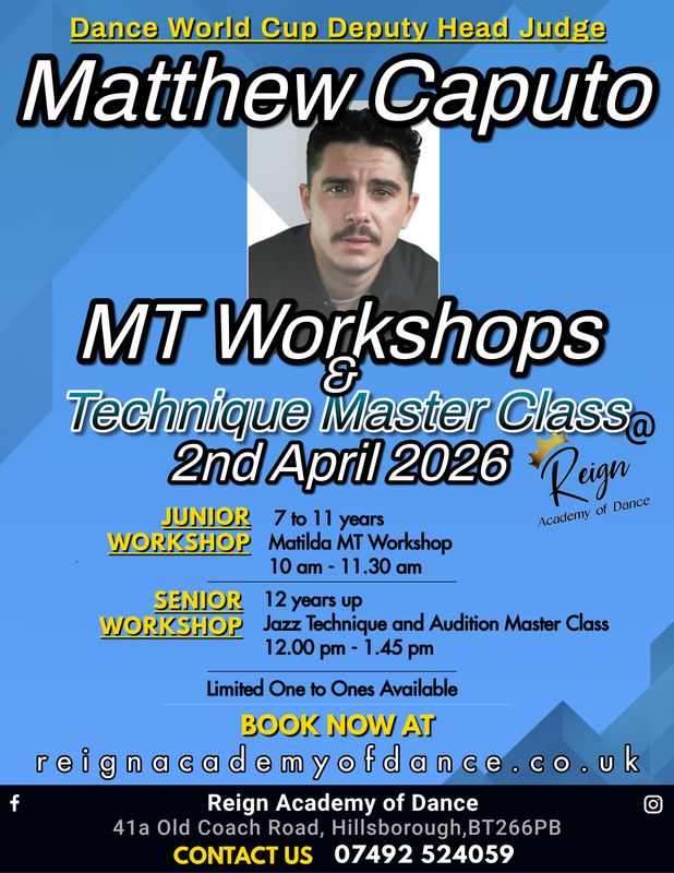 Matthew Caputo Workshops 2nd April 2026