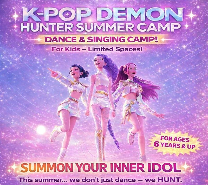 K-Pop Demon Hunter Summer Camp