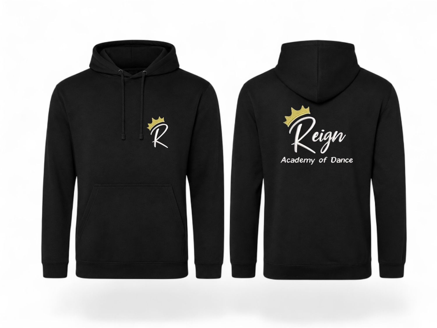 Black Sports Hoodie
