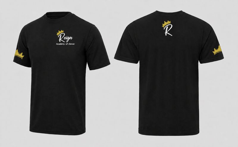 Black Sports T-Shirt
