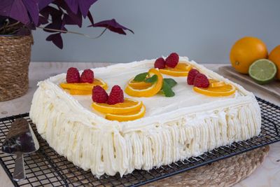 Hjemmelagde gulrotkake