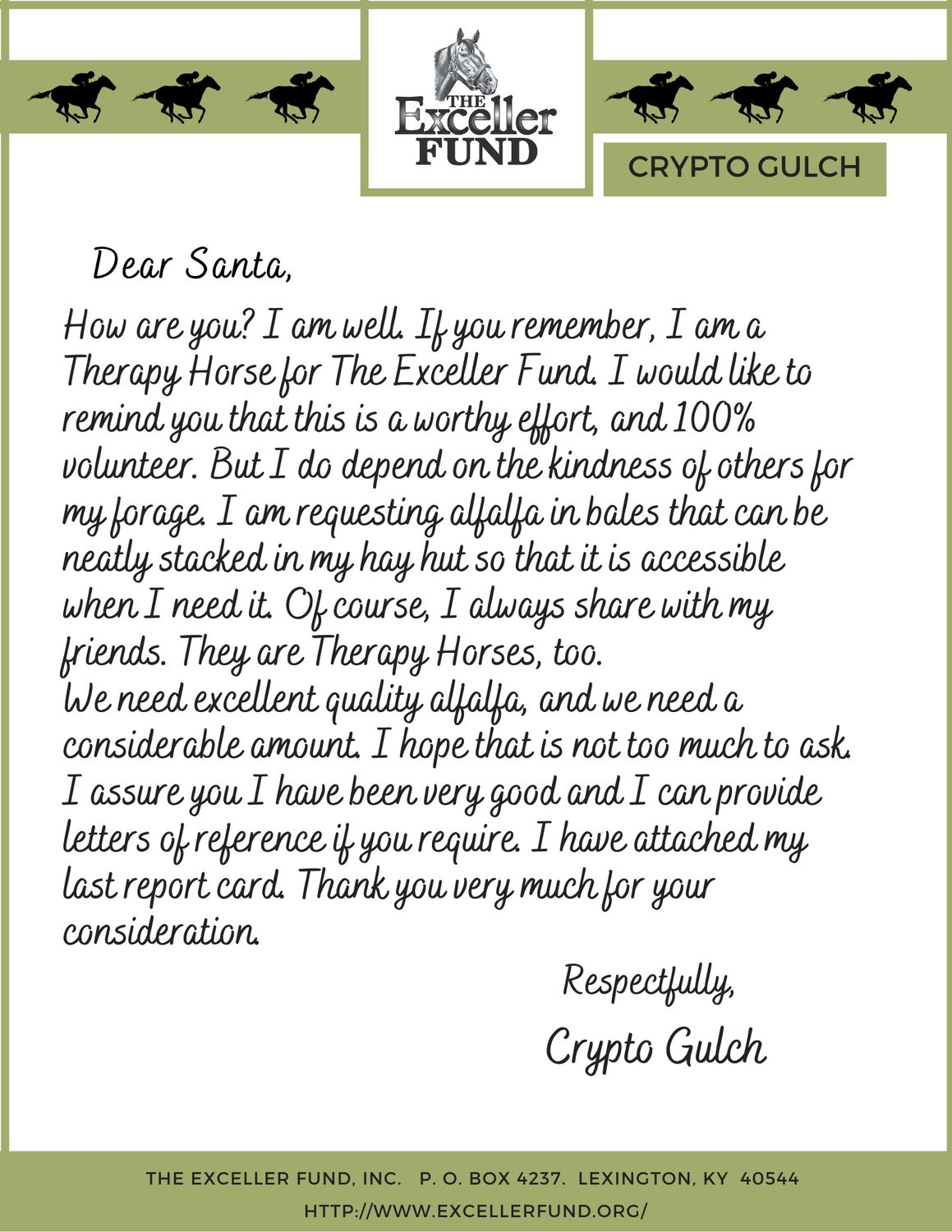 ALFALFA FOR CRYPTO GULCH