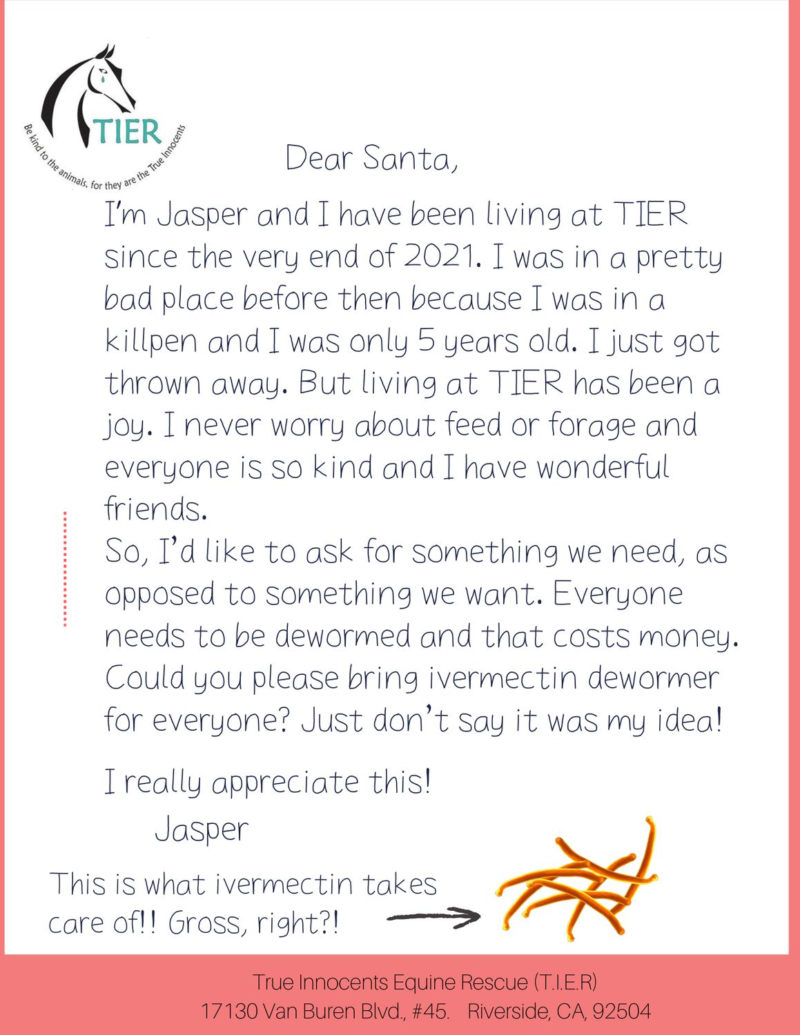 IVERMECTIN FOR JASPER AND HIS FRIENDS