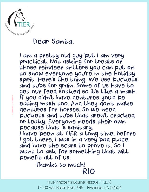 BUCKETS AND FEED TUBS FOR RIO