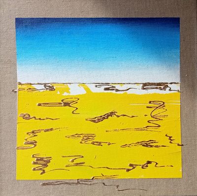 Acrylique sur lin