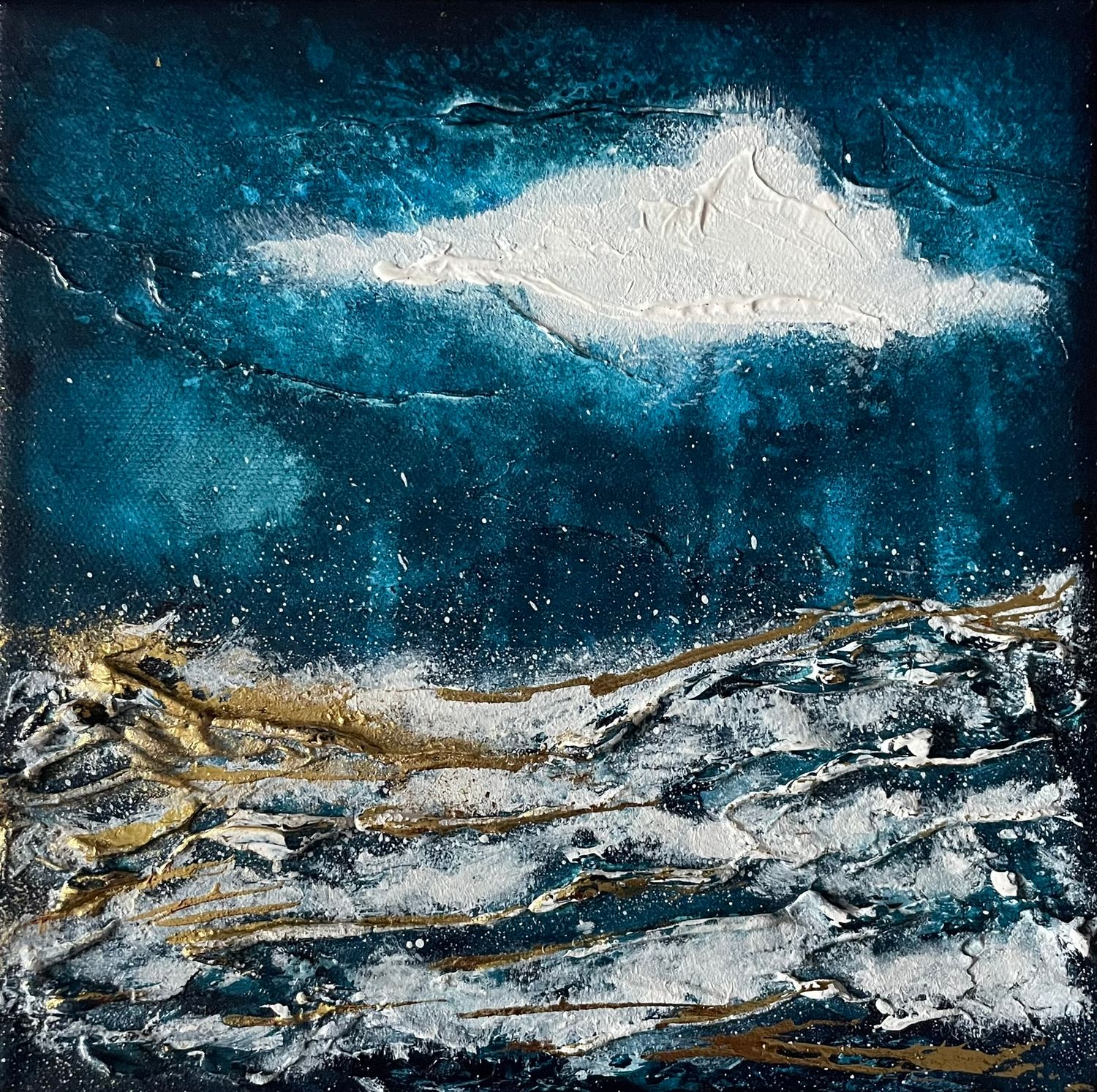 Tableau 20x20 cm, acrylique