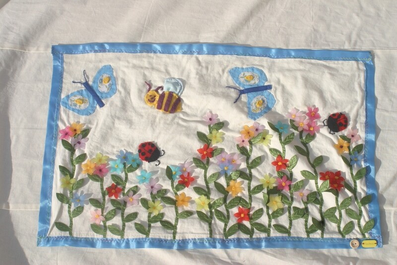 Tovaglietta colazione Fiori e farfalle