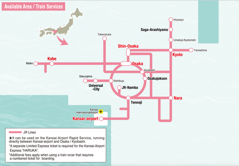 Kansai Mini 3 Day Pass *e-Ticket MCO