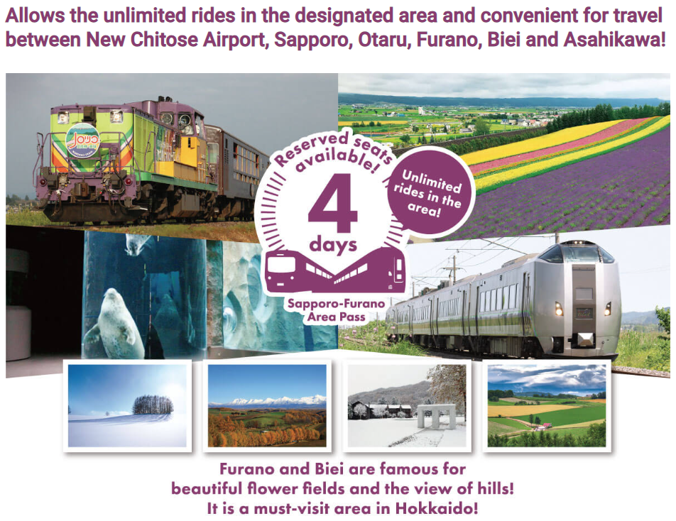 Sapporo Furano Area 4 Day Pass
