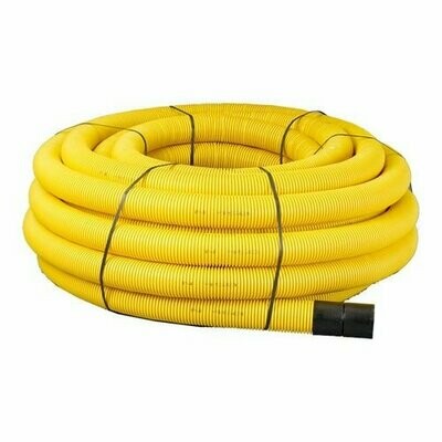 94/110mm Yellow Twinwall Duct x 50mtrs