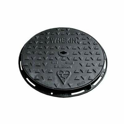 Manhole Cover and Frame Cast Iron 450mm Diameter - B125 Load Class
