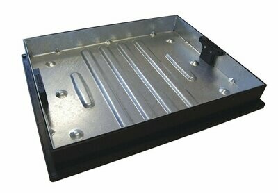 600mm x 450mm 10T Recessed Manhole Cover and Frame 80mm Deep