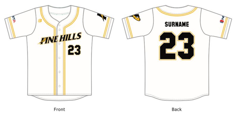 Masters White Playing Jersey / Supporter Jersey