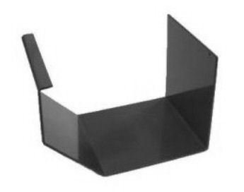 Wide Chamfered Box Gutter - Union Clip