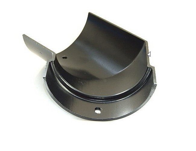 Beaded Half Round Gutter - Mitre