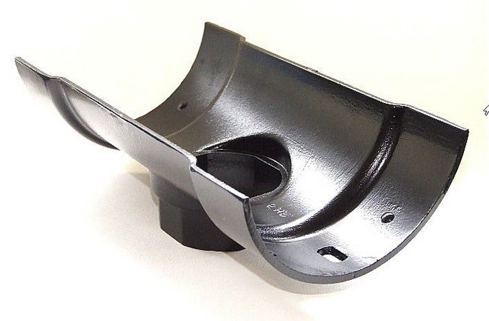 Outlet for 102 dia Rainwater Pipe Rainwater Pipe - W 125mm x D 102mm