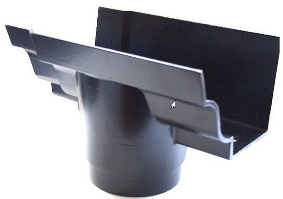 Outlet for 102 dia Rainwater Pipe Rainwater Pipe - W 150mm x D 102mm