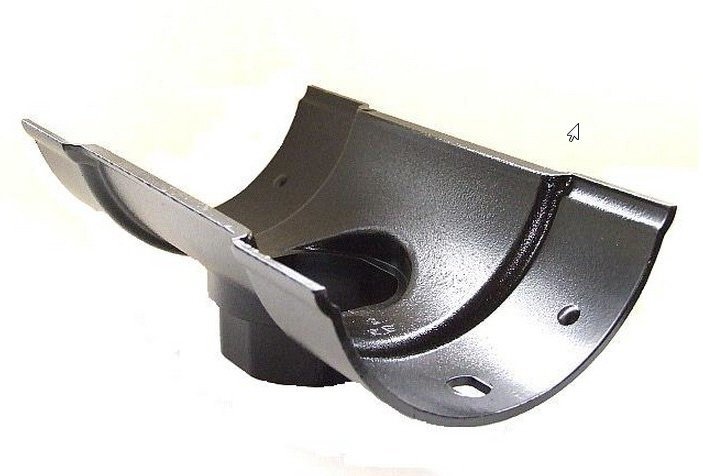 Outlet for 76mm dia Rainwater Pipe - W 102mm x D 47mm