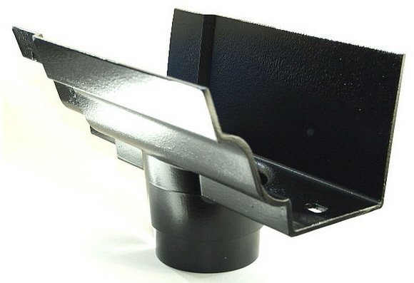 Outlet for 76mm dia Rainwater Pipe - W 150mm x D 102mm