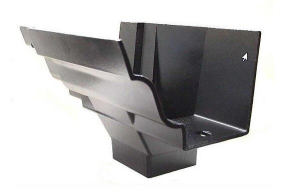 Outlet for 76 x 76mm Rainwater Pipe - W 150mm x D 102mm