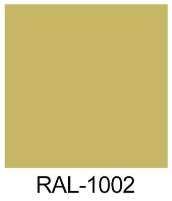 RAL- 1002 Sand Yellow