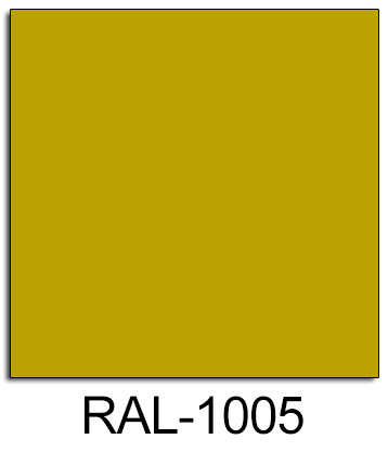 RAL 1005 - Honey Yellow