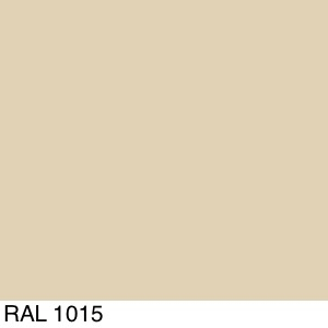 newness Konvention Vise dig RAL 1015 -Light Ivory