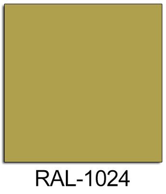 RAL 1024- Ochre Yellow