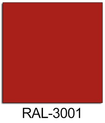 RAL 3001 -Signal Red