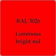 RAL 3026 - Luminous  Bright Red