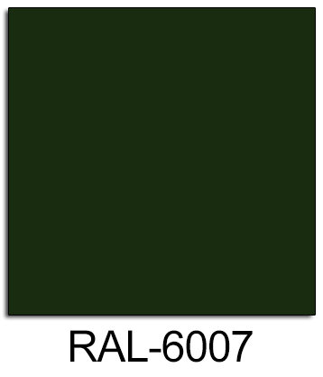 RAL 6007 - Bottle Green