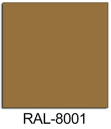 RAL 8001 - Ochre Brown