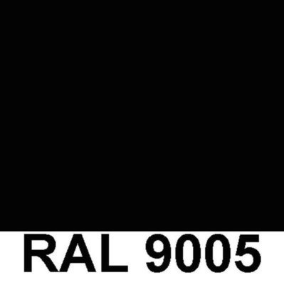 RAL 9005 - Jet Black