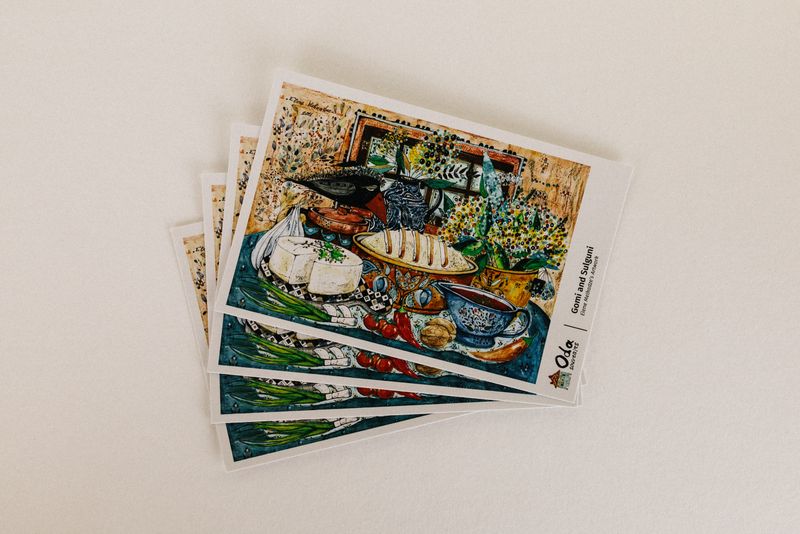 Postcard "Gomi and Sulguni"