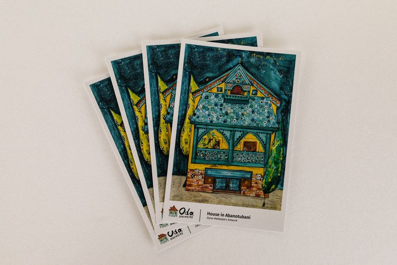 Postcard "House in Abanotubani"