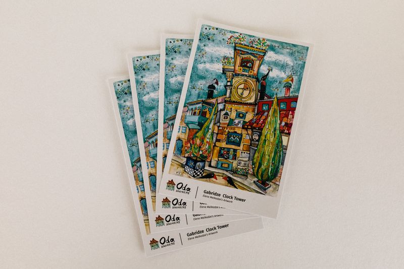 Postcard "Gabriadze Clock Tower"