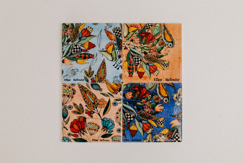 Coaster Set "Nature"