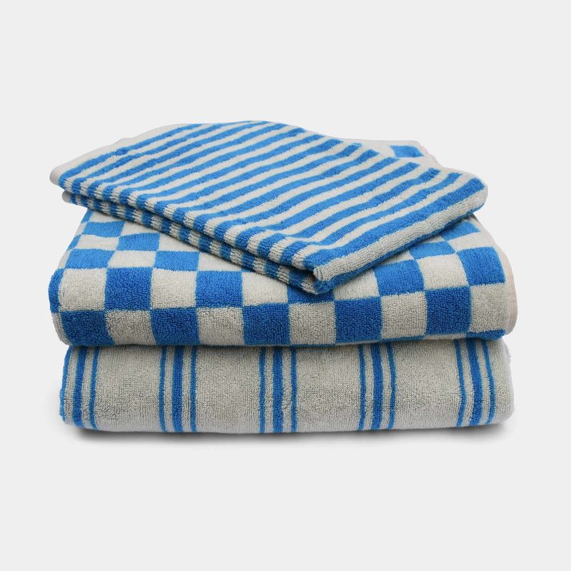 Handdoek Retro stripe