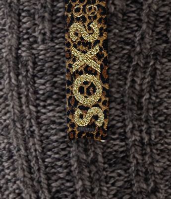 Baby, antislip bruine wol, lovely panter 19-29
