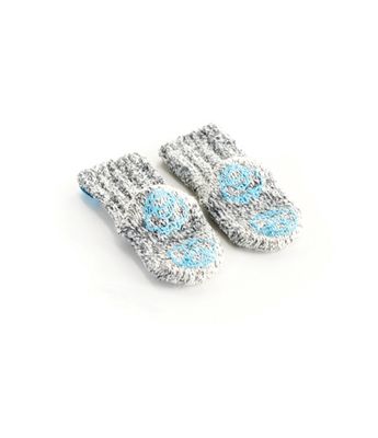 Originals, Baby anti-slip - grijze wol, little blue