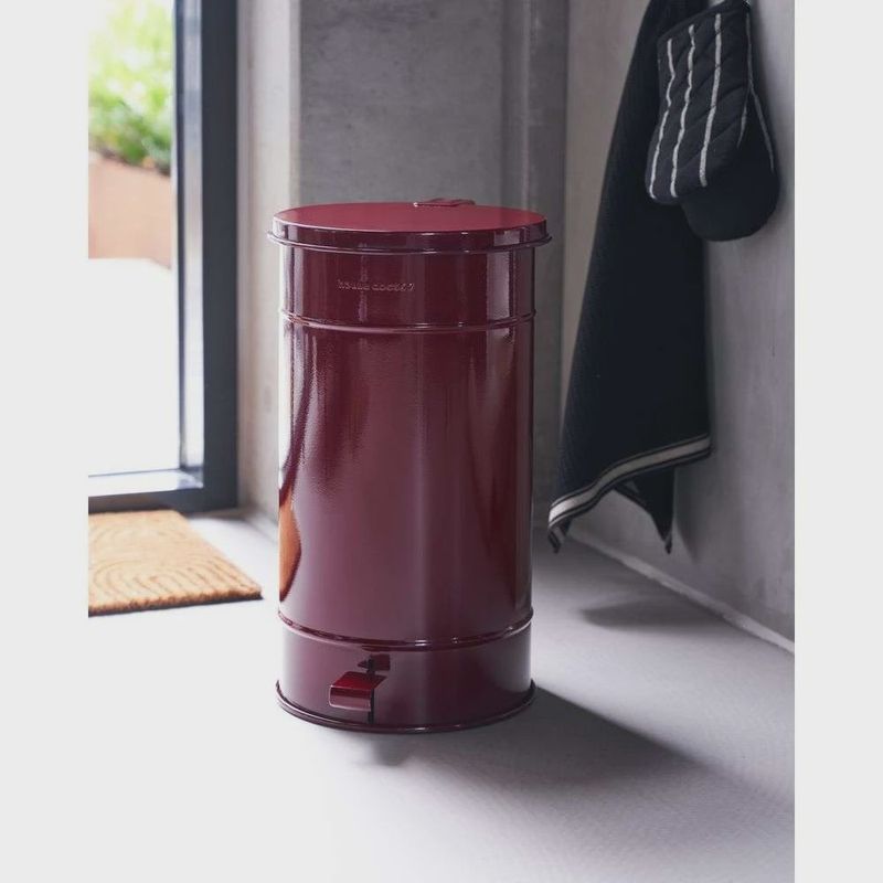 Bin vuilbak HD Sono, Burgundy (dia 25,5 h48cm)