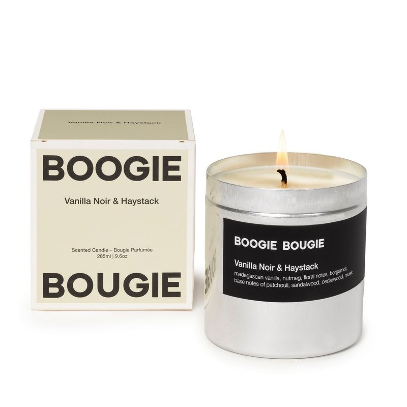 Boogie Bougie Vanilla Noir &amp; Haystack