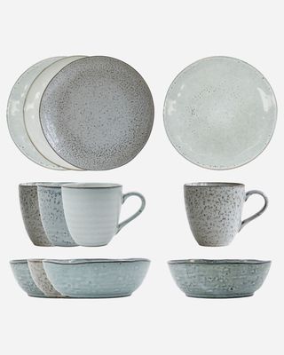 Brunch kit, Rustic, Grey/Blue