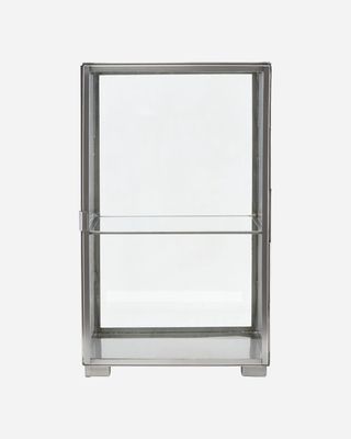 Cabinet Glass Zink 25 x 25 x 41cm