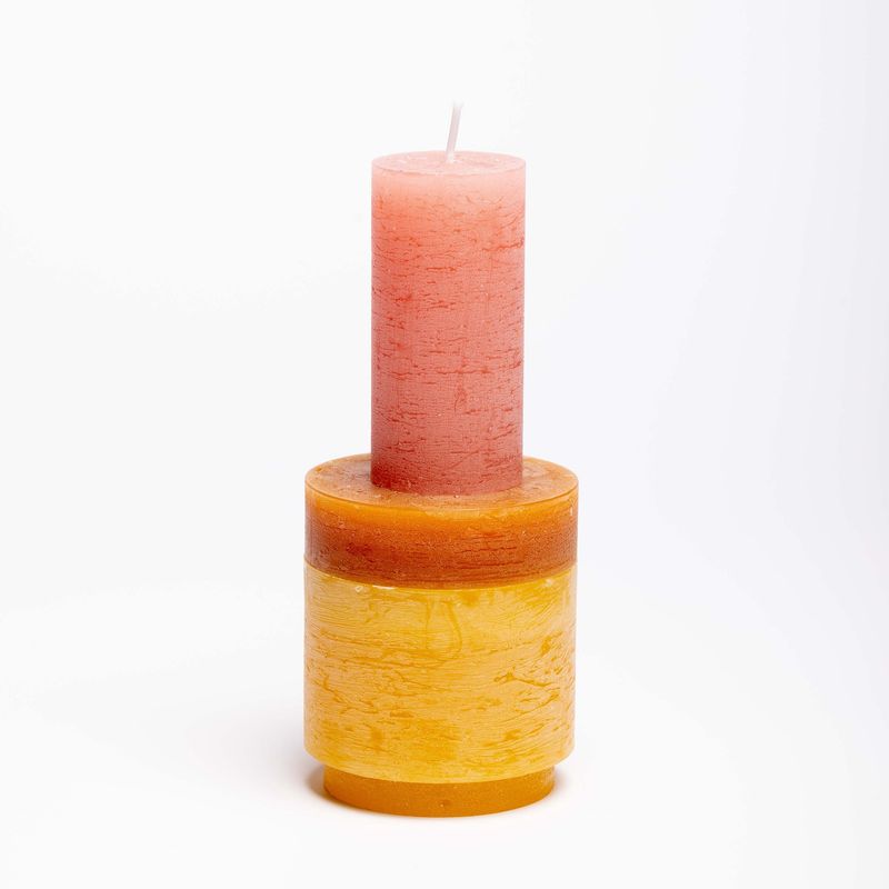Candl Stack 02 geel