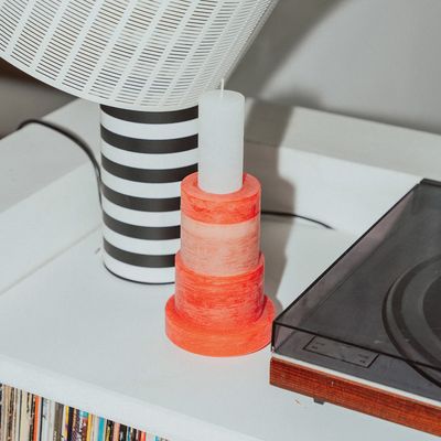 Candle Stack 03 rood/roos