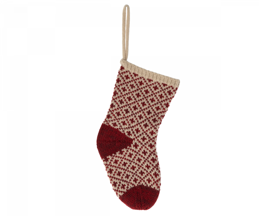 Christmas sok rood