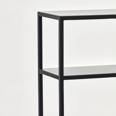 Console gang Fari Black 120 x 24 x 85cm